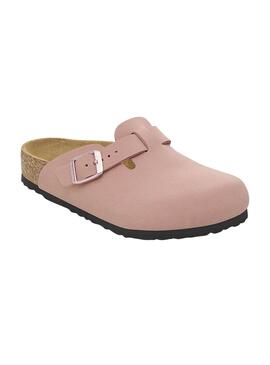 Sabots Birkenstock Tokio rose pour fille