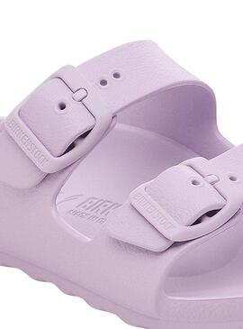 Sandales Birkenstock Arizona EVA rose fille