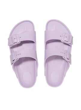 Sandales Birkenstock Arizona EVA rose fille