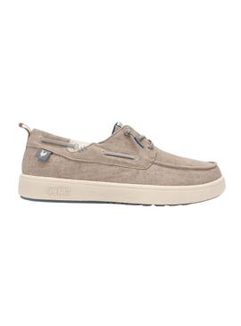 Mocassins Walkin Pitas Maui Flax beige pour homme