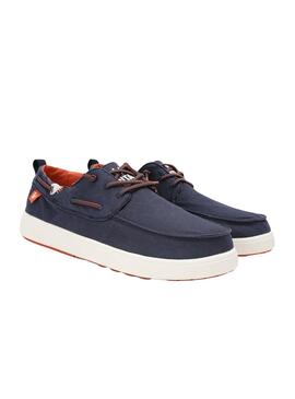 Mocassins Walkin Pitas Maui marine pour hommes.