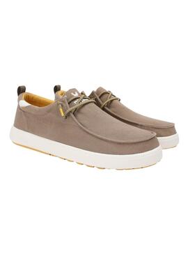 Chaussures Walkin Pitas Wallabi Biarritz taupe pour homme