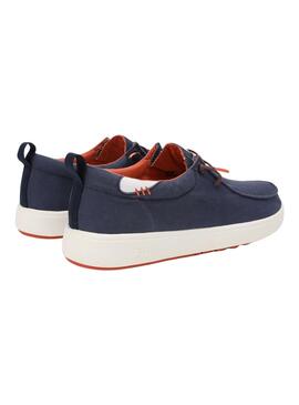 Chaussures Walkin Pitas Wallabi Biarritz marine pour homme