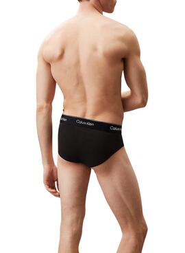 Pack 3 slips Calvin Klein Icon noir pour hommes
