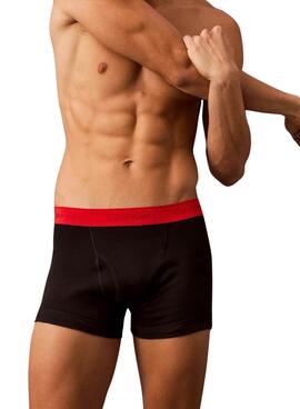 Pack de 3 caleçons Calvin Klein boxeur noir pour homme