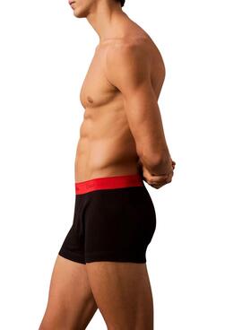 Pack de 3 caleçons Calvin Klein boxeur noir pour homme