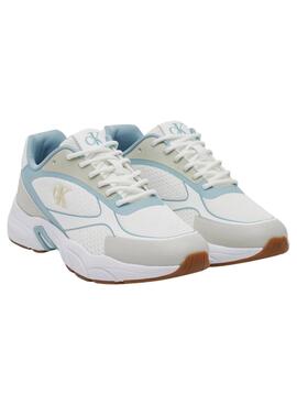 RETRO TENNIS KNIT MG Bright White/Silver Birch/CloTraduction en français : RETRO TENNIS KNIT MG Blanc lumineux/Argent bouleau/Clair