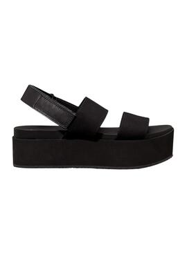 Sandales Calvin Klein plateforme noir pour femme
