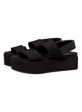 Sandales Calvin Klein plateforme noir pour femme