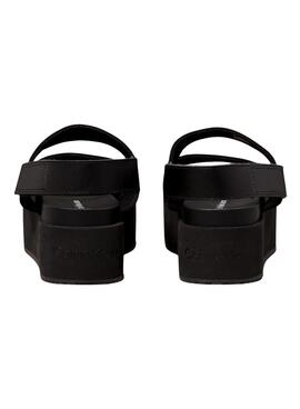 Sandales Calvin Klein plateforme noir pour femme