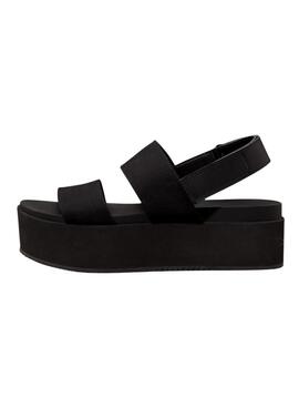 Sandales Calvin Klein plateforme noir pour femme