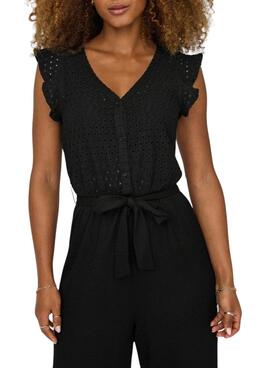 Jumpsuit Only Elisa noir pour femme
