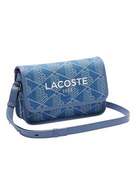 Sac à main Lacoste Jacquard Heritage denim pour femme