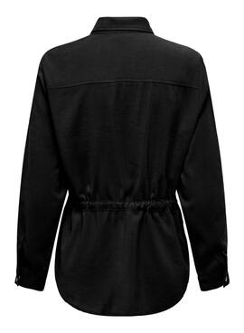   Surchemise Only Aris cargo noire pour femme