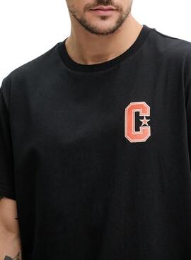 T-shirt Converse Retro Chuck noir pour homme