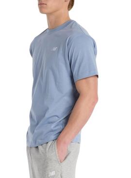 T-shirt New Balance Essential Sport bleu pour homme