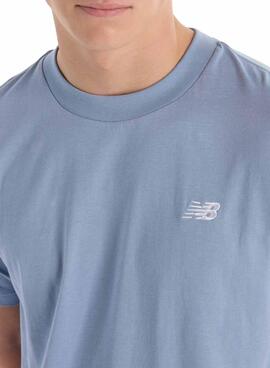 T-shirt New Balance Essential Sport bleu pour homme