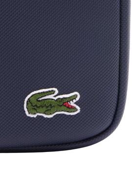 Sac Lacoste Flat bandoulière bleu marine pour homme