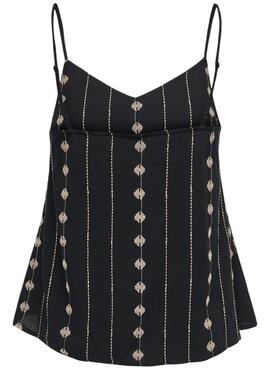 Top Only Viana noir pour femme