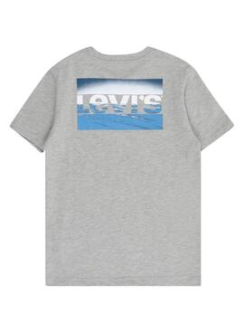 T-shirt Levi's New Wave gris pour enfant
