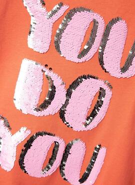 T-shirt Name It Elka orange pour fille