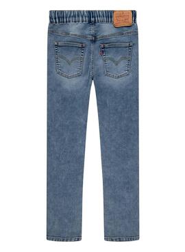 Jean Levi's slim taper en caoutchouc bleu pour enfant