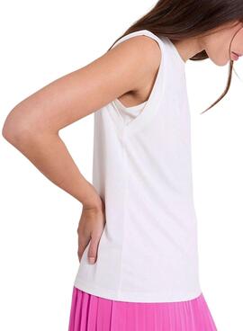 T-shirt Naf Naf Rony blanc pour femme