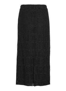 Jupe  Vila Vinovira midi noire pour femme.