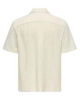 Polo Only and Sons beige pour homme