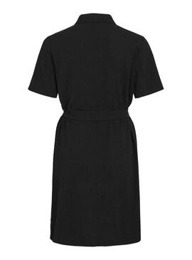 Robe chemise Vila Vijosa noire pour femme