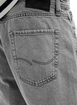 Bermudas Jack and Jones Tony en jean gris pour homme.