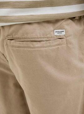 Bermudes Jack and Jones Jaiden beige pour homme