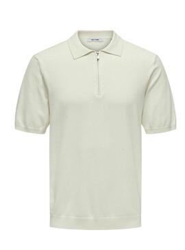  Polo Only and Sons Wyler beige pour homme