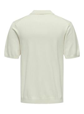  Polo Only and Sons Wyler beige pour homme