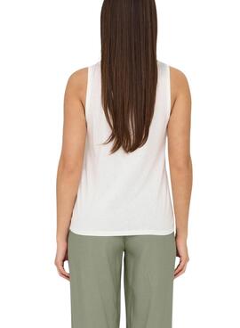 Top Only blanc uniquement Penny pour femme