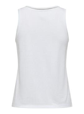 Top Only blanc uniquement Penny pour femme