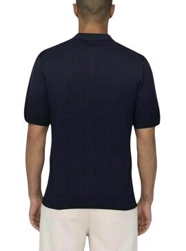 Polo Only and Sons Wyler bleu marine pour homme.