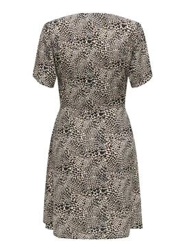 Robe Only Evida en imprimé animal pour femme