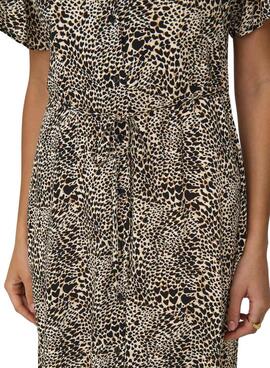 Robe Only Evida en imprimé animal pour femme