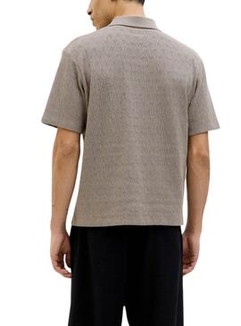 Polo Jack and Jones Latrent topo pour homme