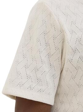 Polo Jack and Jones Latrent beige pour homme.