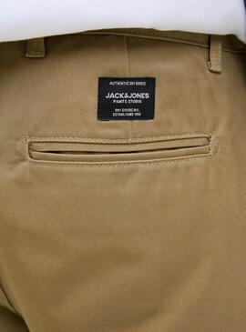 Bermuda Jack and Jones Karl camel pour homme