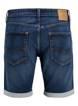Bermudas en jean Jack and Jones de talle medio para hombre