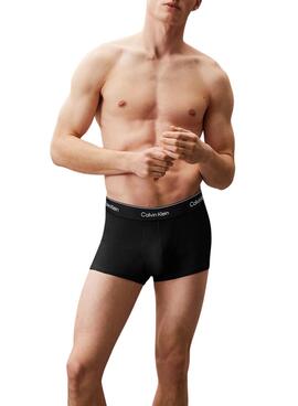 3 pack de caleçons Calvin Klein boxer noir et blanc pour homme