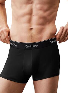 3 pack de caleçons Calvin Klein boxer noir et blanc pour homme