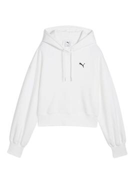  Sweatshirt Puma Wardrobe blanc pour femme