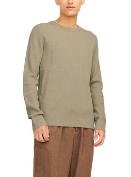 Maillot Jack and Jones Parfait beige pour homme