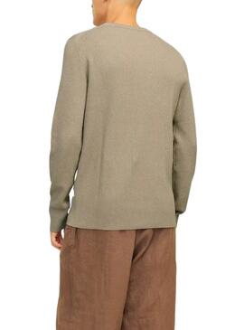 Maillot Jack and Jones Parfait beige pour homme
