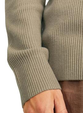 Maillot Jack and Jones Parfait beige pour homme