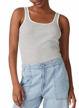   T-Shirt  Levi's rayures Essential Rib pour femme